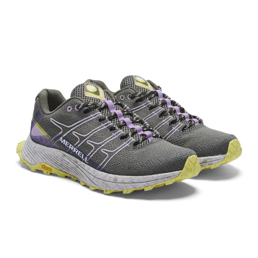 Chaussures Randonnée Merrell Moab Flight Grise Femme | W.C.TPCK